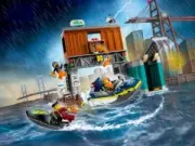 Lego 60417 Police Speedboat and Crooks' Hideout (Полицейский катер и убежище преступников)