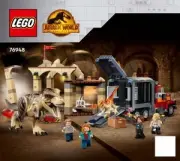 Lego 76948 T. rex & Atrociraptor Dinosaur Breakout (Побег атроцираптора и тираннозавра)