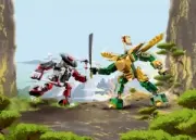 Lego 71781 Lloyd’s Mech Battle EVO (Битва с роботом ЭВО Ллойда)