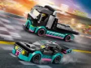 Lego 60406 Race Car and Car Carrier Truck (Гоночный автомобиль и эвакуатор)
