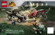 Lego 76950 Triceratops Pickup Truck Ambush (Нападение трицератопса на пикап)