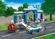 Lego 60370 Police Station Chase (Погоня в полицейском участке)