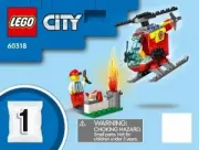 Lego 60318 Fire Helicopter (Пожарный вертолёт)