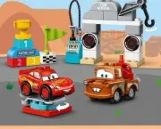 Lego 10924 Lightning McQueen's Race Day (Гонки Молнии МакКуина)