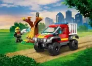 Lego 60393 4x4 Fire Truck Rescue (Спасательный пожарный внедорожник)