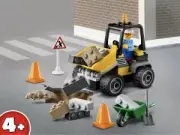 Lego 60284 Roadwork Truck (Автомобиль для дорожных работ)