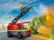 Lego 60463 Fire Ladder Truck (Грузовик с пожарной лестницей)
