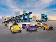 Lego 60408 Car Transporter Truck with Sports Cars (Грузовик-автовоз со спортивными автомобилями)